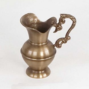 Jarro Lavabo Patinado, Fabricado en Bronce Patinado