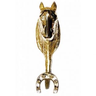 Percha Caballo. Fabricada en Bronce.